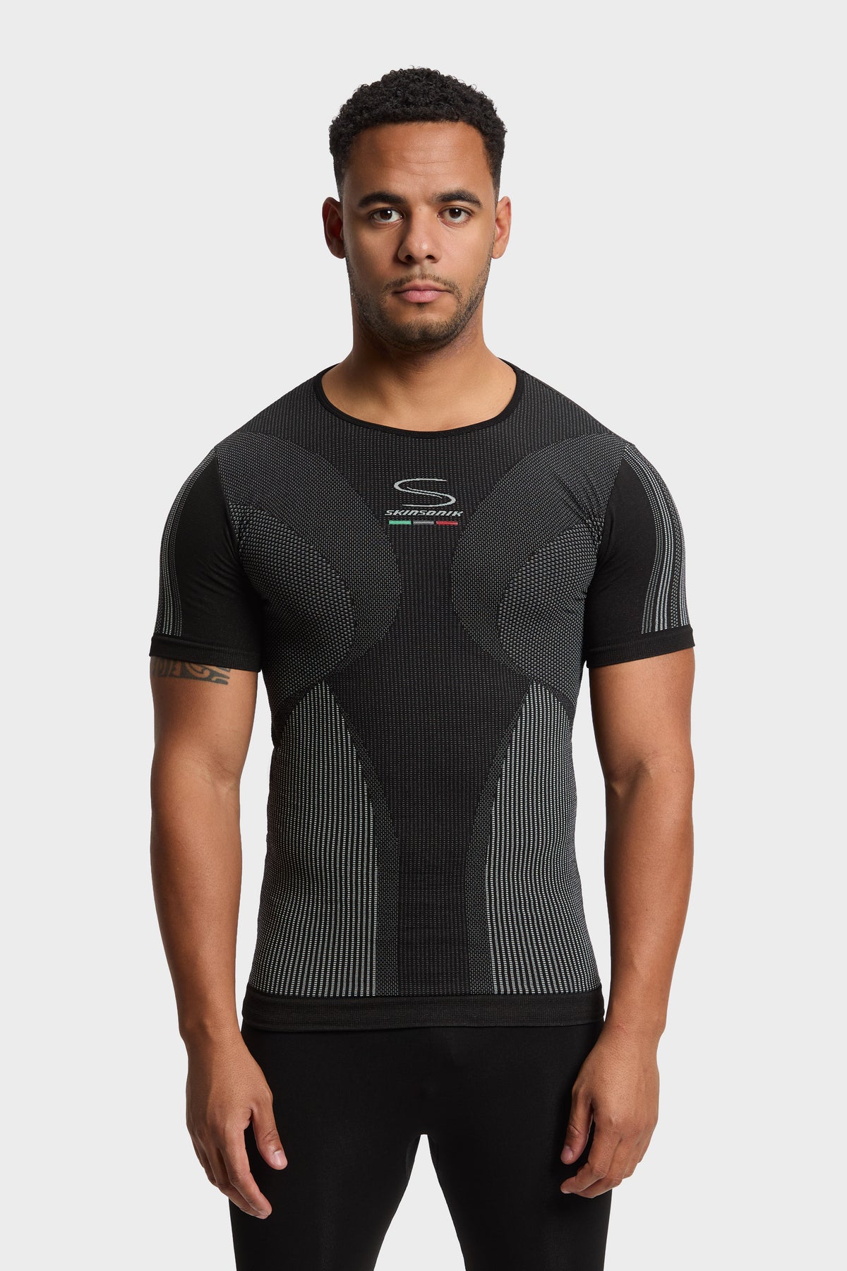 Carbon Short Sleeve Base Layer