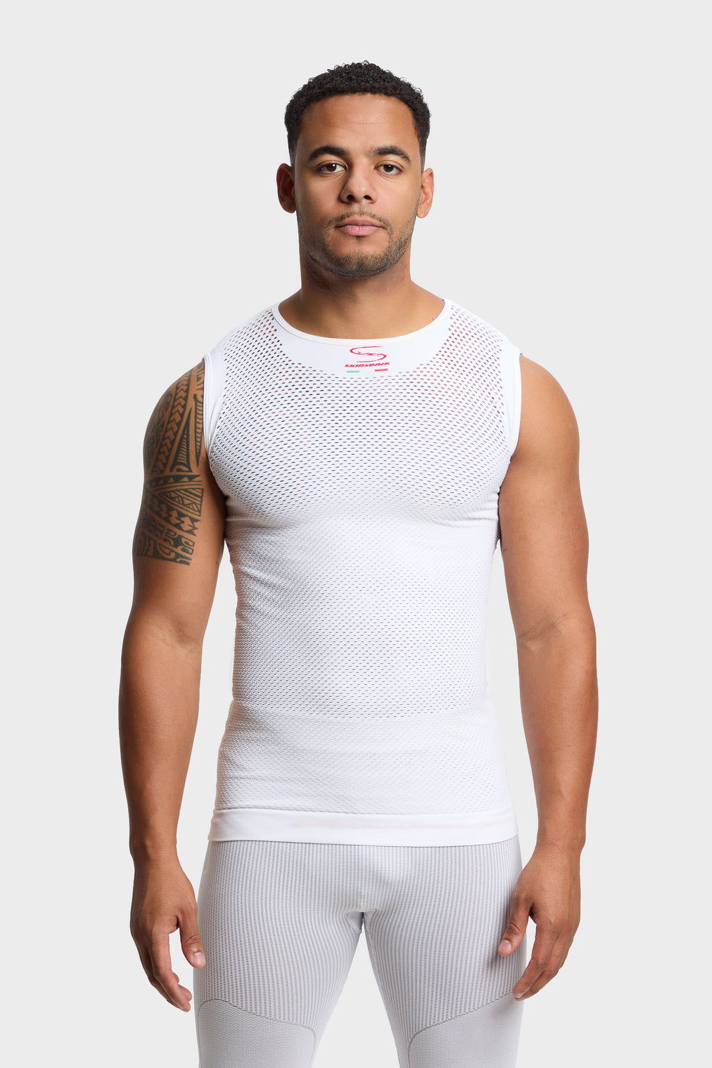 Sleeveless Mesh Base Layer